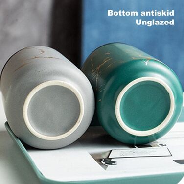 Дозатор мила для кухні XUDREZ, керамічний, 380 мл, наповнюваний, чорний мармуровий візерунок