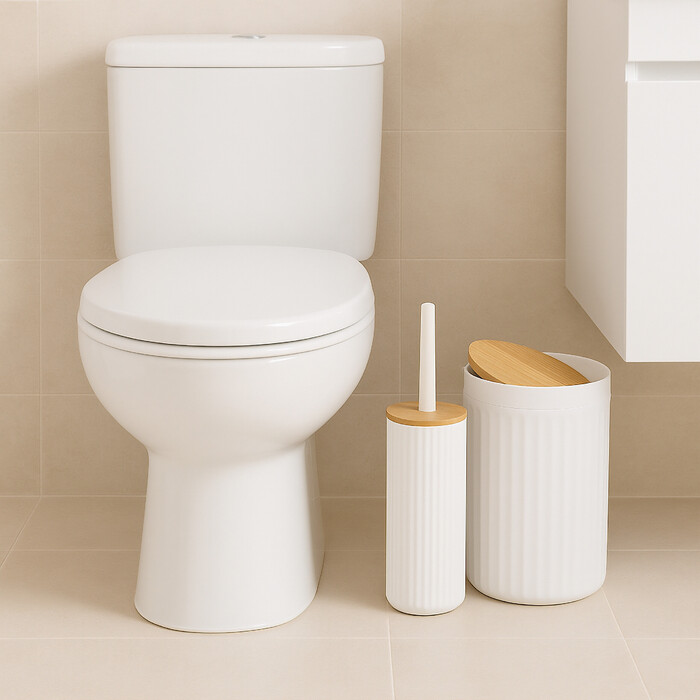 Relaxdays 6-Piece Bathroom Set