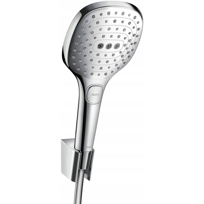 Душова лійка Hansgrohe Raindance Select срібляста, 3 функції