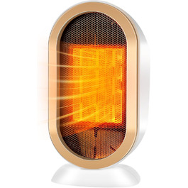 Електричний обігрівач Feebee: енергозберігаючий, тихий, 800/1200W, портативний, з контролем температури та захистом від перегріву та перекидання. Ідеально для спальні, дому, офісу (білий)