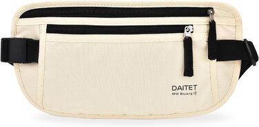 RFID-захисний поясний гаманець для чоловіків та жінок, слинг-сумка для подорожей та бігу, ширина пояса 3.7 см, захист від RFID