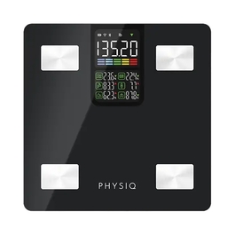 Ваги для ванної Physiq Composition Scale, до 226 кг, чорні