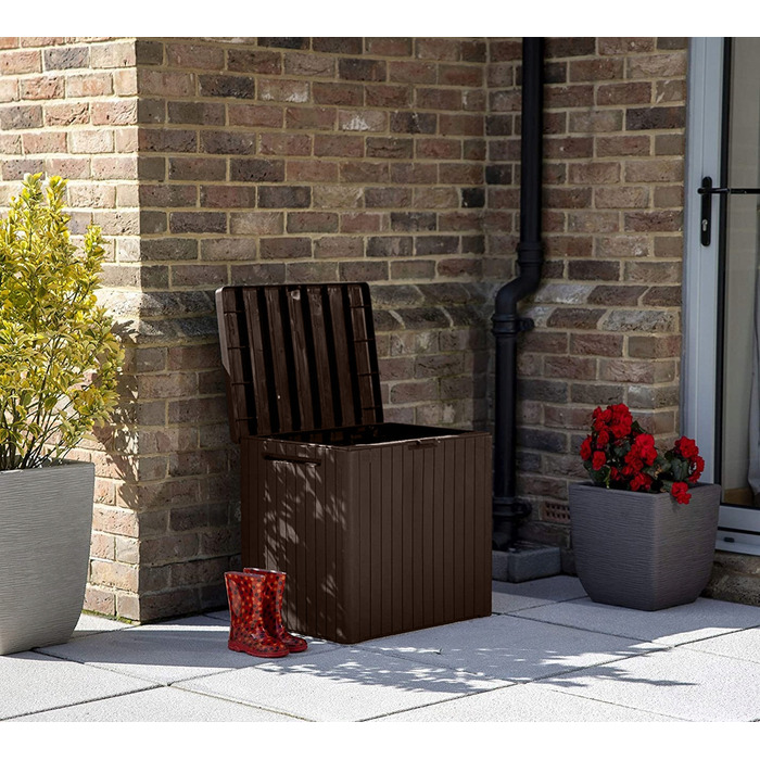 Садова скриня Keter City Storage Box 113 л, коричнева