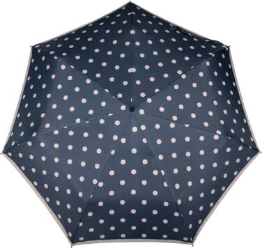 Сонцезахисний парасолька Knirps Duomatic Slim Renature - Green (Dot Art Ocean)