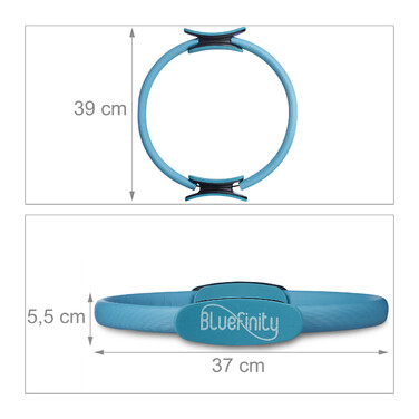 Relaxdays Pilates Ring with Bands