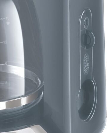 Набір Russell Hobbs Inspire Grey: тостер, чайник та кавоварка сірого кольору
