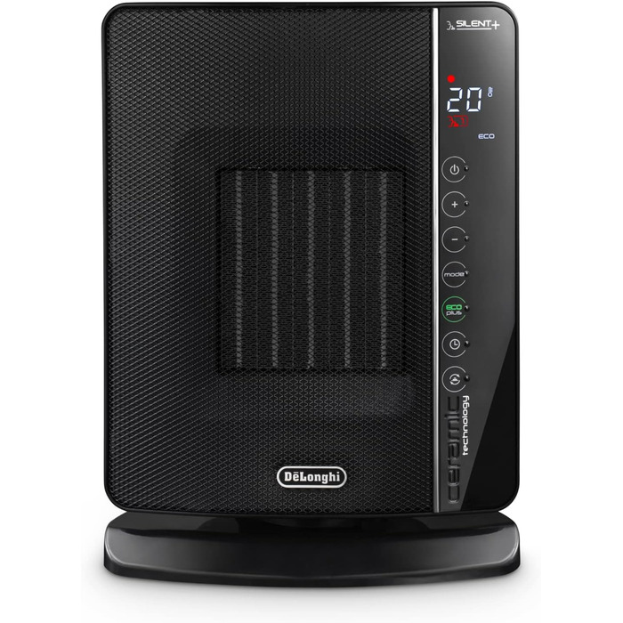 De'Longhi DCH7993ER.BC Heater, 1 Liter, Black, 25x18x37 Single