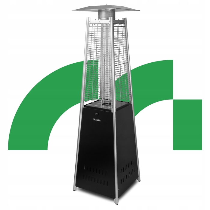 Садовий інфрачервоний обігрівач-піраміда PARASOL Pyramid-S 12кВт + захисний чохол