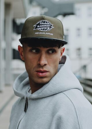 Кепка Snapback Blackskies® з камуфляжним денімом | Унісекс, преміум-якість, для чоловіків та жінок | Streetwear, Outdoor, літо