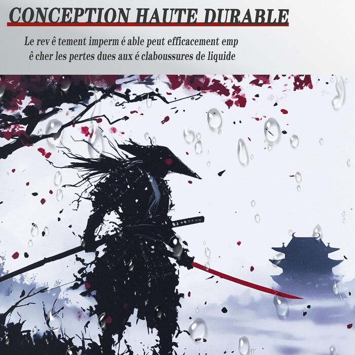 Килимок для миші EFISH Japanische XXL 800x300 мм, водонепроникний, антиковзаючий, для ПК, MacBook, ноутбука