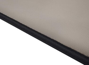 Knuffelwuff Faux Leather Dog Mat Cheyenne L 95 x 60cm Taupe