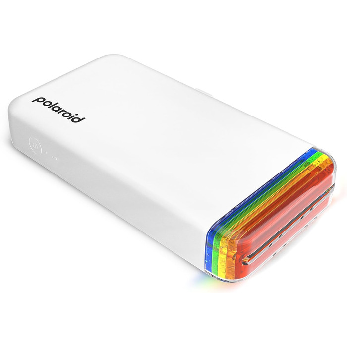 Polaroid Hi-Print 2-ге покоління: Bluetooth-принтер для фотографій 2x3 дюймів (білий) + фільм
