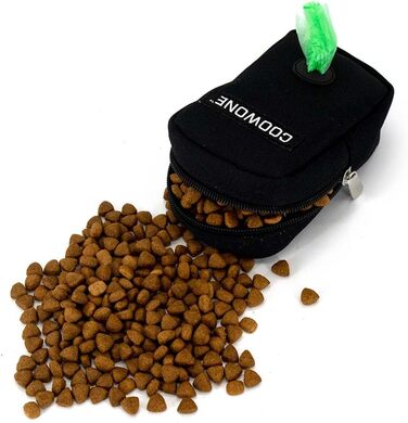 Сумка для ласощів та пакетиків для вигулу собак COOWONE, рожева (чорна)