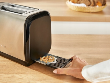 Тостер Tefal TT5S1DE0, сріблястий/сірий, 1300 Вт