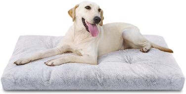 Nobleza Dog Bed for Large Dogs, Washable, Super Soft and Fluffy Anti-Anxiety High-Quality Plush Dog Bed with Non-Slip Bottom, Dog Cushion, Dog Mat, 110x73x10 cm, XL