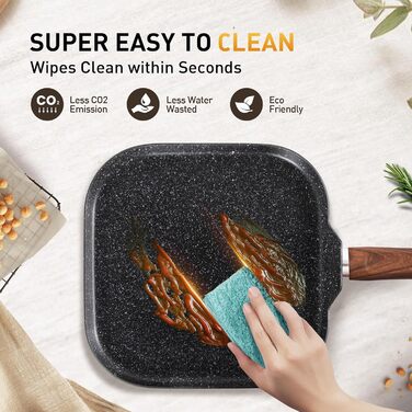 Набір каструль та сковорідок DishDelight з антипригарним покриттям для індукційних плит (12 шт.)