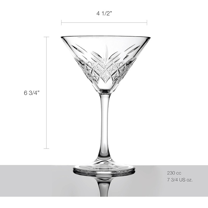 Набір Pasabahce Timeless з 4 келихах для глінтвейну, 23 cl