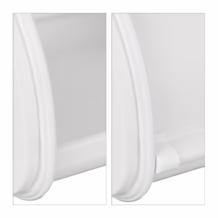 Relaxdays Bread Box white