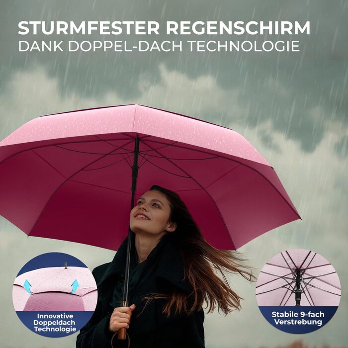Logan & Barnes Stormproof Umbrella - 47