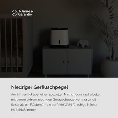 Зволожувач повітря Meaco Armin 300 - для кімнат до 89 м², 4.7 л, для жорсткої та м'якої води