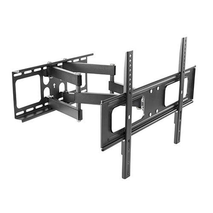 Кронштейн для телевізора Mount Plus MP-LPA36-443W вуличний, поворотний та нахильний, для ТБ 32-70 дюймів (81-178 см), вологостійкий, з подвійним плечем