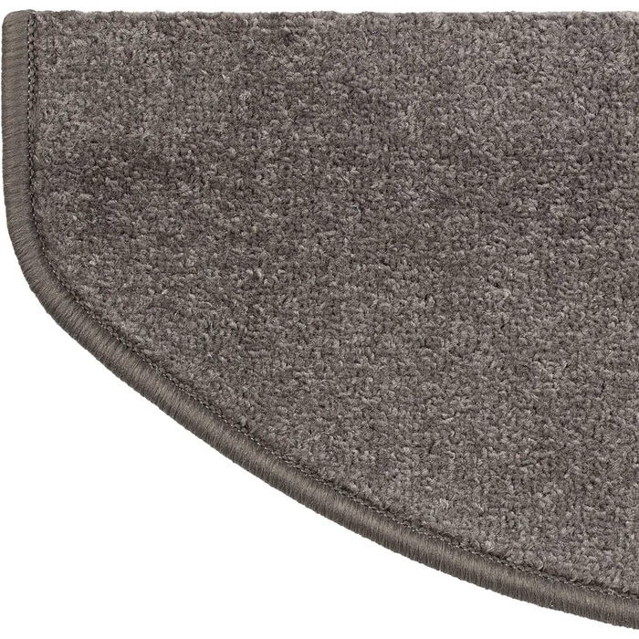 Набори килимків на сходи ETM Original, 15 шт. у наборі, 20 кольорів та 20 моделей, напівкруглі (23,5 x 65 см), бежеві та антрацитові