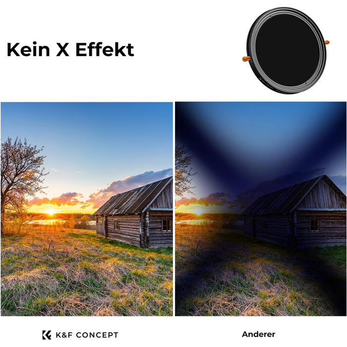 Фільтр K&F Concept Nano-D Serie 82mm 2-в-1: ND та CPL (Поляризаційний)