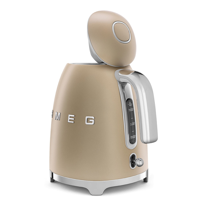 Електричний чайник Smeg KLF03CHMEU, 2400 Вт, 1,7 л, жовтий/золотий