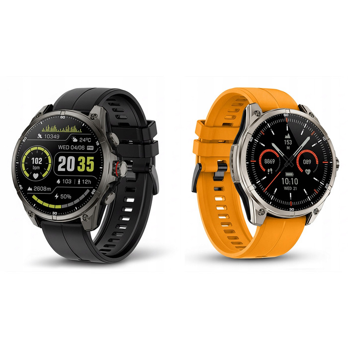 Смарт-годинник JG Smart Apex GPS для чоловіків, чорний