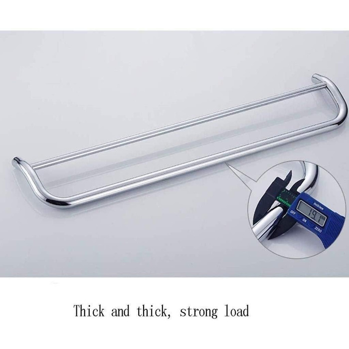 WDSOPK Bathroom Shelf 304 Stainless Steel Glass Shelf Bathroom Shelves Bathroom Wall Shelf (400mm)