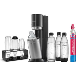 SodaStream DUO Comfort Set: Газова вода вдома | 2L пляшок, Титан