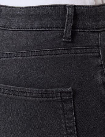 Джинси скінні ONLY ONLBLUSH Wash Black, середньої посадки, 7/8 довжини (L/32L)