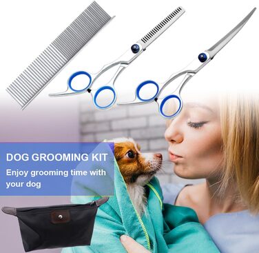 Набір ножиць для грумінгу собак та котів: професійний інструмент для догляду за шерстю