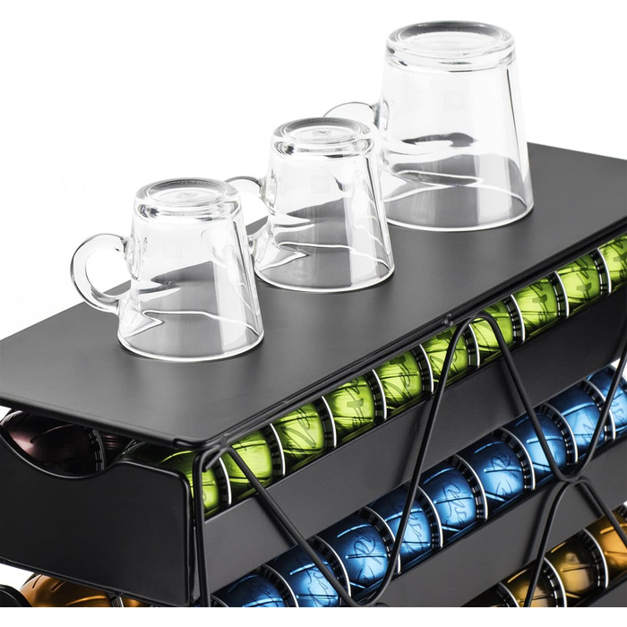 Організатор для капсул Nespresso Vertuo Bagoo - трирівнева шухляда для зберігання капсул