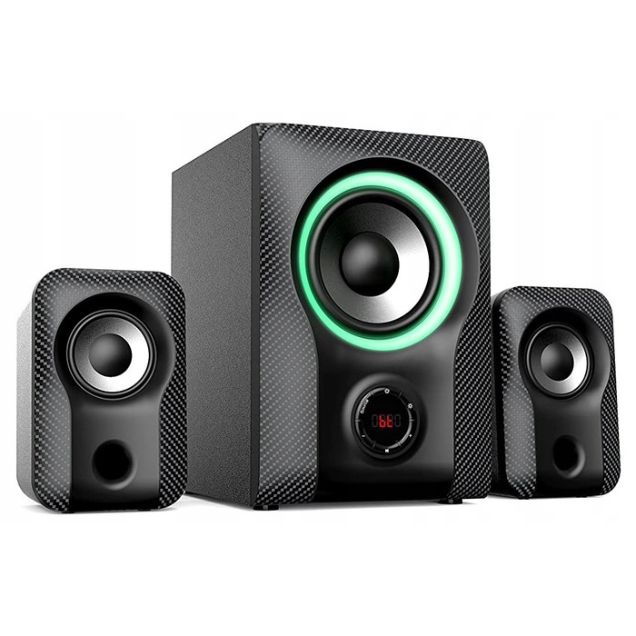 Акустична система 2.1 FENDA F590X з сабвуфером 120 Вт, Bluetooth, USB для комп'ютера та телевізора