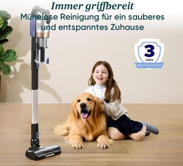 Бездротовий пилосос Levoit LVAC-200 - 4-в-1, для дому та авто, 75 м², фільтрація 99,9%, видалення шерсті тварин