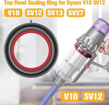 Dyson V10 & V12 Dust Bin Replacement - Genuine Part 969509-01