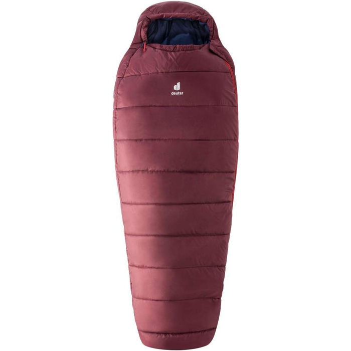 Спальний мішок для дітей Deuter Starlight, мароно-темно-синій