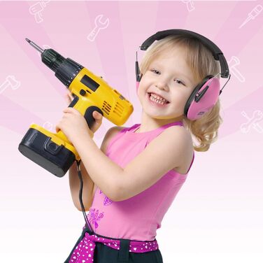 Навушники для захисту від шуму Dr.meter для дітей - пасивні навушники-затички для вух, захист від шуму SNR 27dB, для школи, аутизму, сну, навчання, гри на барабанах, зелені та блакитні