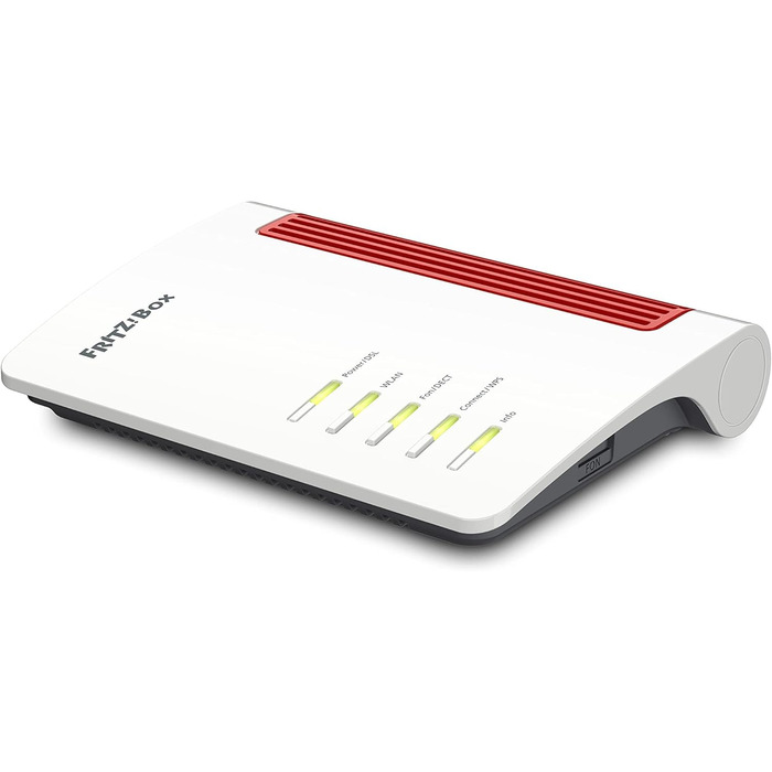 Роутер FRITZ!Box 7530 AX International Wi-Fi 6 DSL - Підтримка DSL/VDSL, Mesh, DECT, Media Server, для Австрії/Швейцарії