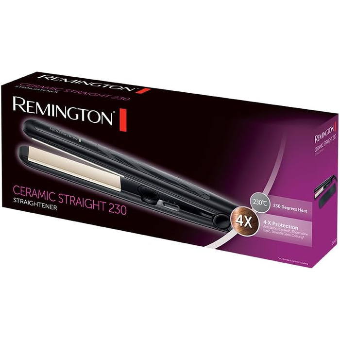 Випрямляч для волосся Remington S3500 Ceramic з керамічним покриттям та іонізацією