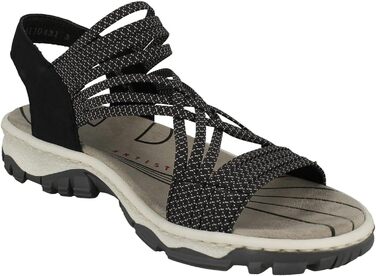 Сандалі жіночі Rieker 68888 Trekking сині (38 EU) - зручні для походів