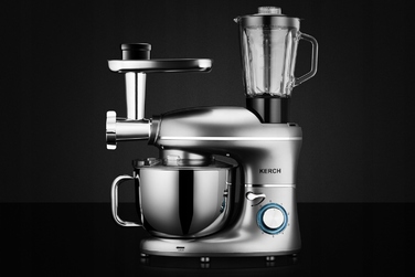 Кухонний комбайн Kerch Rotary 4000 Вт / 1500 Вт, сріблястий/сірий