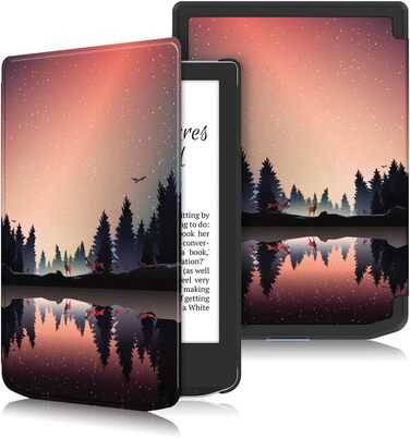 Чохол для Pocketbook Verse PB629 / Verse Pro PB634: Flip-Cover з авто. функцією сну/пробудження (дим.)