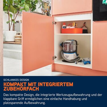 Vax SpotWash Max Pet Edition: Глибокий мийник для килимів та м'яких меблів з технологією SpinScrub, 2.8л, для дому та тварин