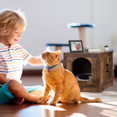 Relaxdays Cat Litter Box Cabinet XL