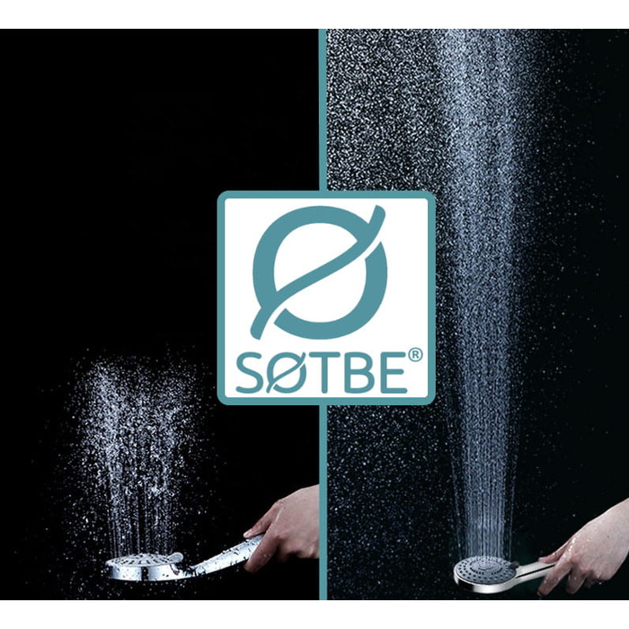 Економна лійка для душу з шлангом, комплект Sotbe
