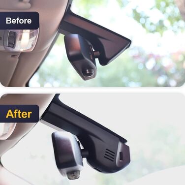 Відеореєстратор Fitcamx 4K+1080P для BMW (F Chassis), WiFi, передній та задній, 128GB карта, чорний