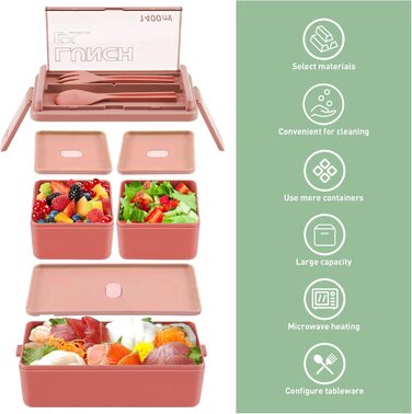 Електрична ланчбокс з підігрівом 1.5L, перезаряджувана, портативна, для роботи, сім'ї, кемпінгу, офісу, авто, подорожей, будівельних майданчиків (Blue)