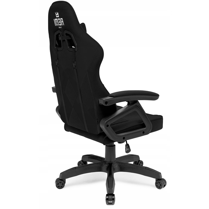 Ігрове крісло IMBA seat Guardian, тканина, чорний